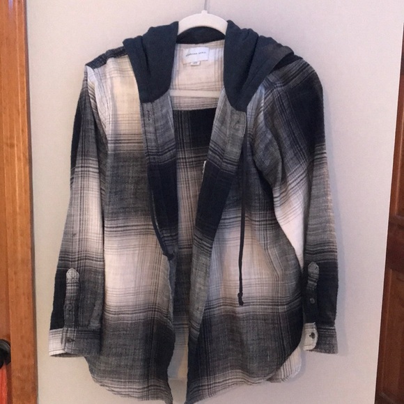 American eagle flannel hoodie - Picture 1 of 3